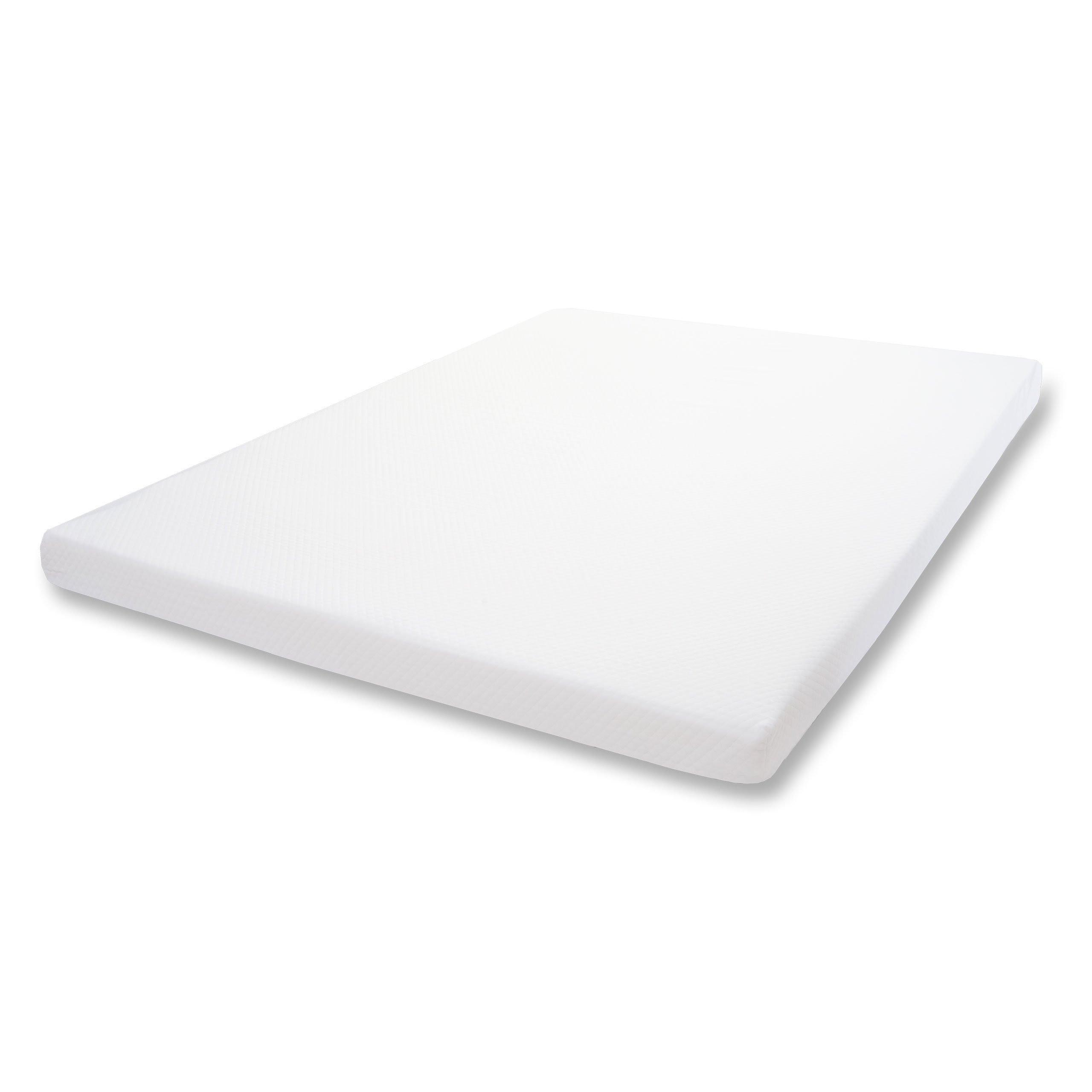 KALTSCHAUM-MATRATZENTOPPER 10CM Weiß - Weiß, Textil (200/180/10cm) - MCW