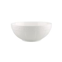 SCHÜSSEL White Pearl weiß ø 24 cm - Weiß, Keramik (24cm) - Villeroy & Boch