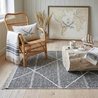 FLACHWEBTEPPICH Braderup 200x290 cm - Anthrazit, Textil (200/290cm) - Sansibar SYLT