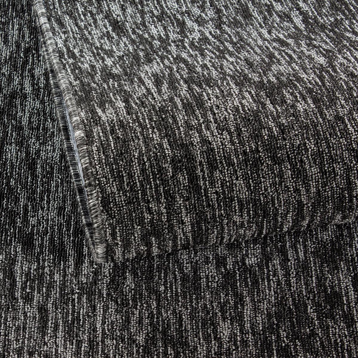 KURZFLORTEPPICH AMMER, einfarbig, Anthrazit, 200 x 290 cm - Anthrazit, Textil (290/200cm) - KADIMA DESIGN