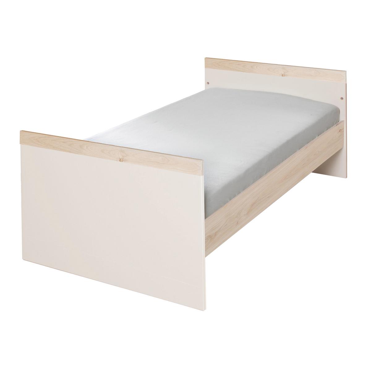 KOMBI-KINDERBETT 70 x 140 cm Elva - Creme, Holz - Roba