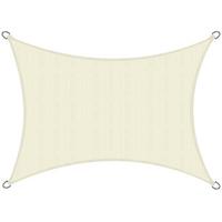 SONNENSEGEL SolVision HS9 200/300 cm rechteckig Creme HDPE - Creme, Kunststoff (300/200cm) - Sol Royal