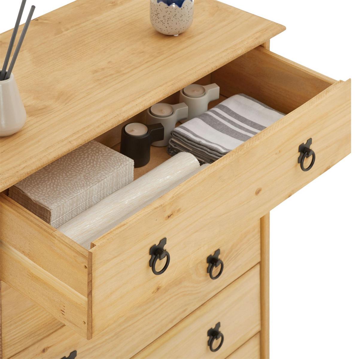 KOMMODE BARRIO natur - Naturfarben, Holz (71/88/34cm) - CARO-Möbel