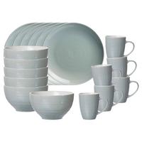 FRÜHSTÜCKS-SET Suomi Blau 18-tlg. - Blau, Keramik (2/2/2cm) - Ritzenhoff Breker