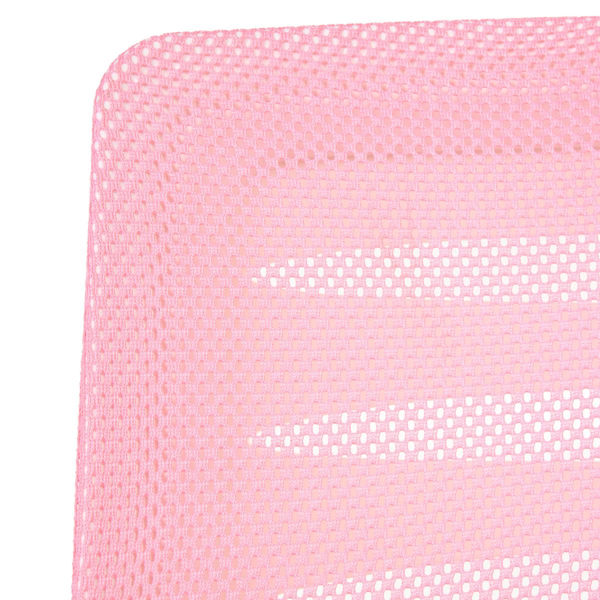 BÜROSTUHL Rosa Radiant - Pink, Textil (58/88/58cm) - Beliani