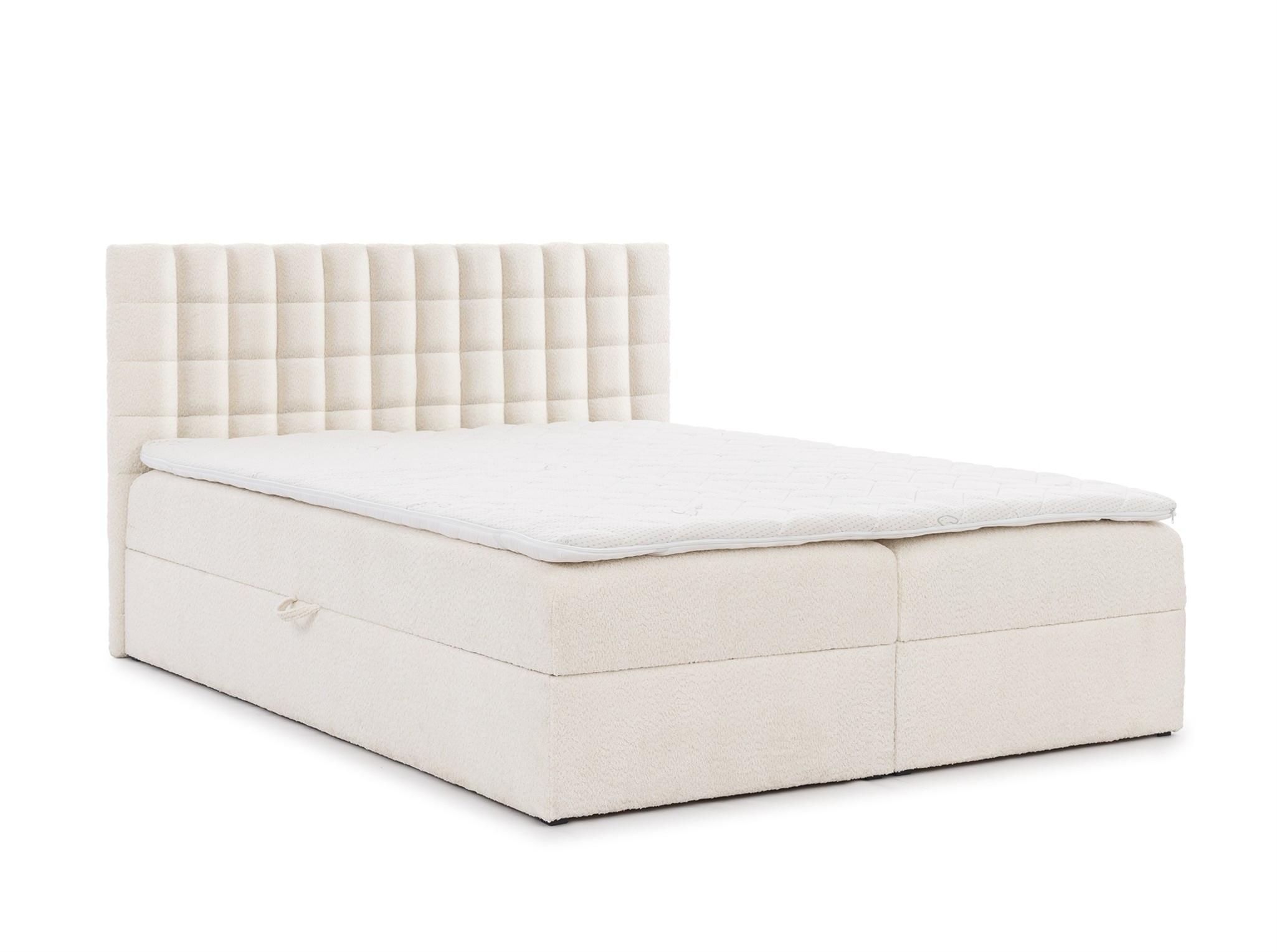 BOXBETT Toribo - Creme, Holzwerkstoff/Textil (180/200cm) - Fun Möbel