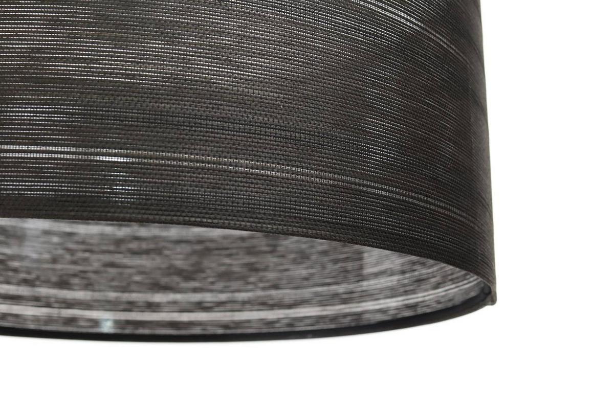 HÄNGELEUCHTE Grau 50/25 cm - Schwarz/Grau, Kunststoff (50/0.6/25cm) - ONZENO