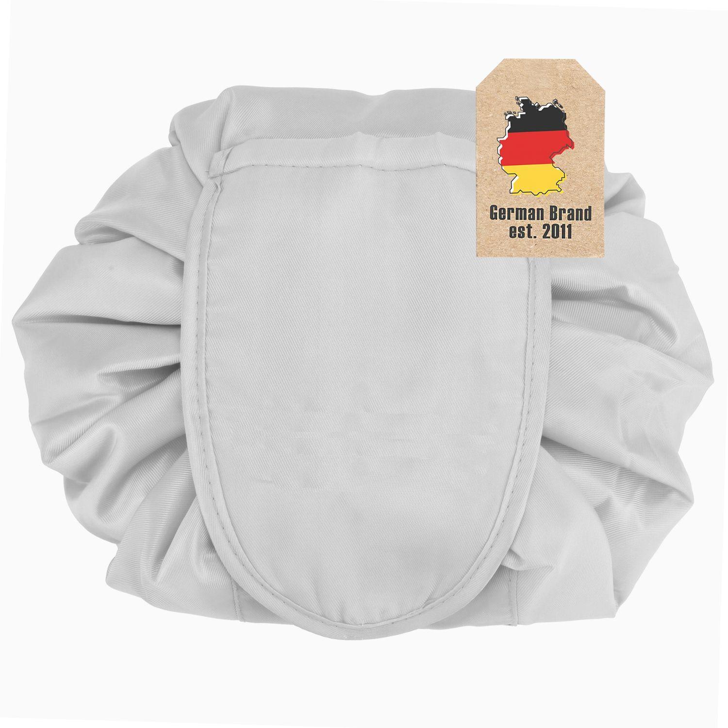 KOSMETIKTASCHE mit Reißverschlussfächern - Grau, Kunststoff (54/1/62cm) - Intirilife