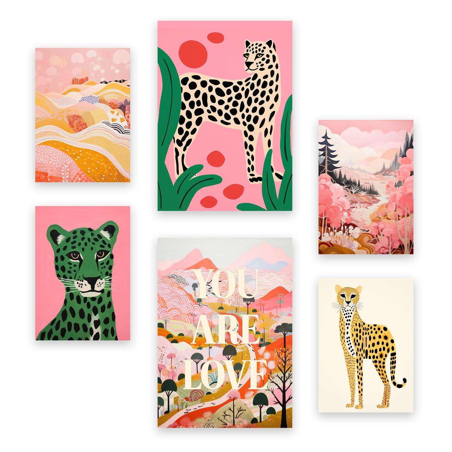 POSTER Set Mit 6 Machende Rosen A3 & A4 Rahmenlos - Klar, Papier (29/3cm) - Nacnic