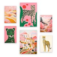 POSTER Set Mit 6 Machende Rosen A3 & A4 Rahmenlos - Klar, Papier (29/3cm) - Nacnic