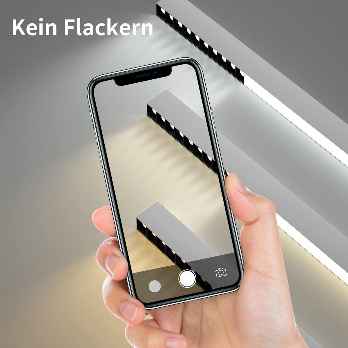 LED-DECKENLEUCHTE Ritter 107/3.5/5.5 cm - Weiß, Metall (3.5/107/5.5cm) - Nettlife
