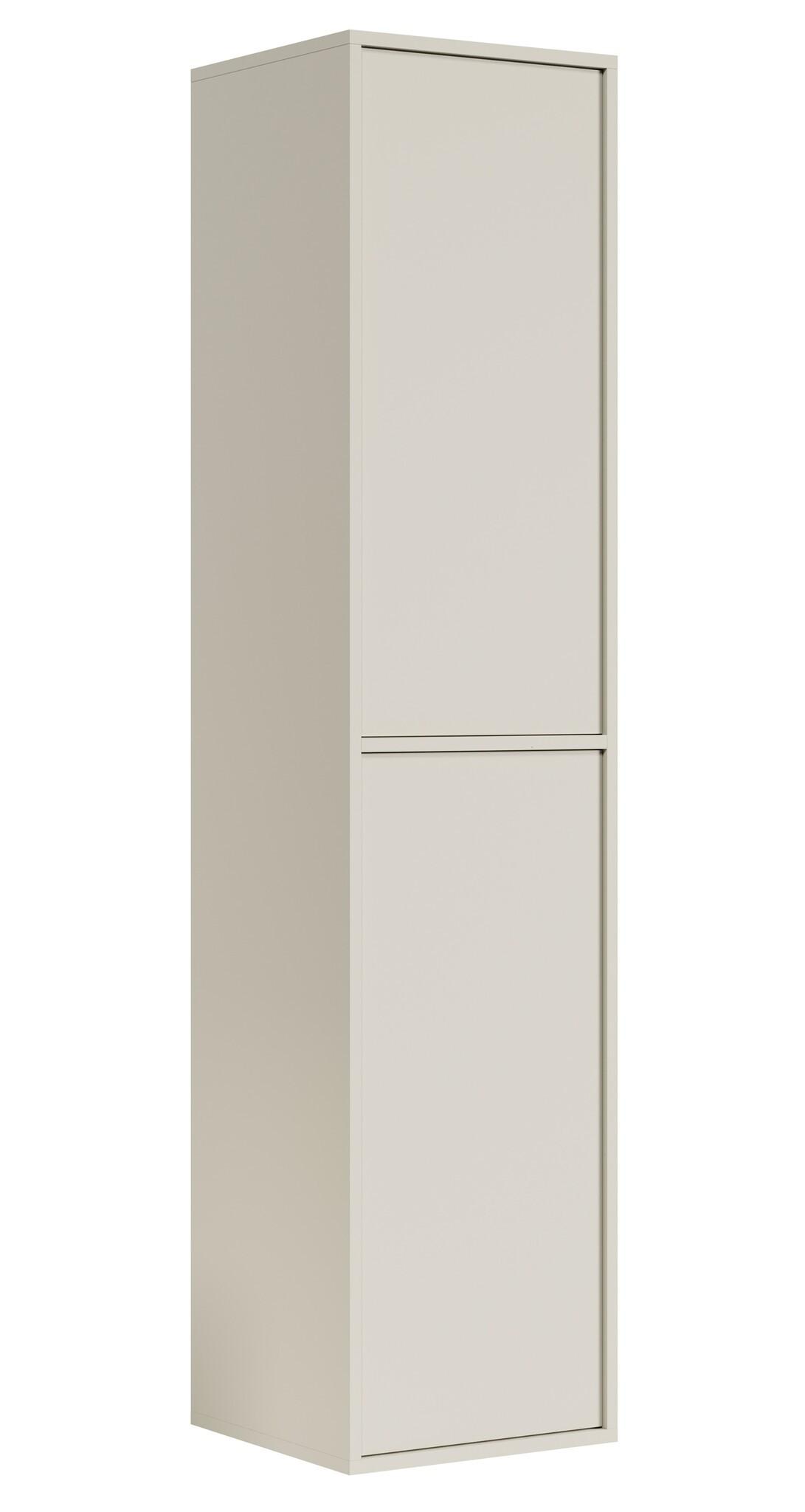 BADEZIMMERSCHRANK Mali mit 2 Türen Cashmere - 38 x 33 x 160 cm - Kaschmir, Holz (38/170/33cm) - Badplaats