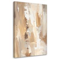 LEINWANDBILD Abstraktion 20x30cm - Beige, Textil (20/30cm) - Feeby