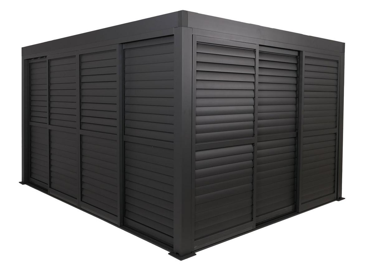 PERGOLA Anthrazit - Anthrazit, Metall (400/220/300cm) - MCW