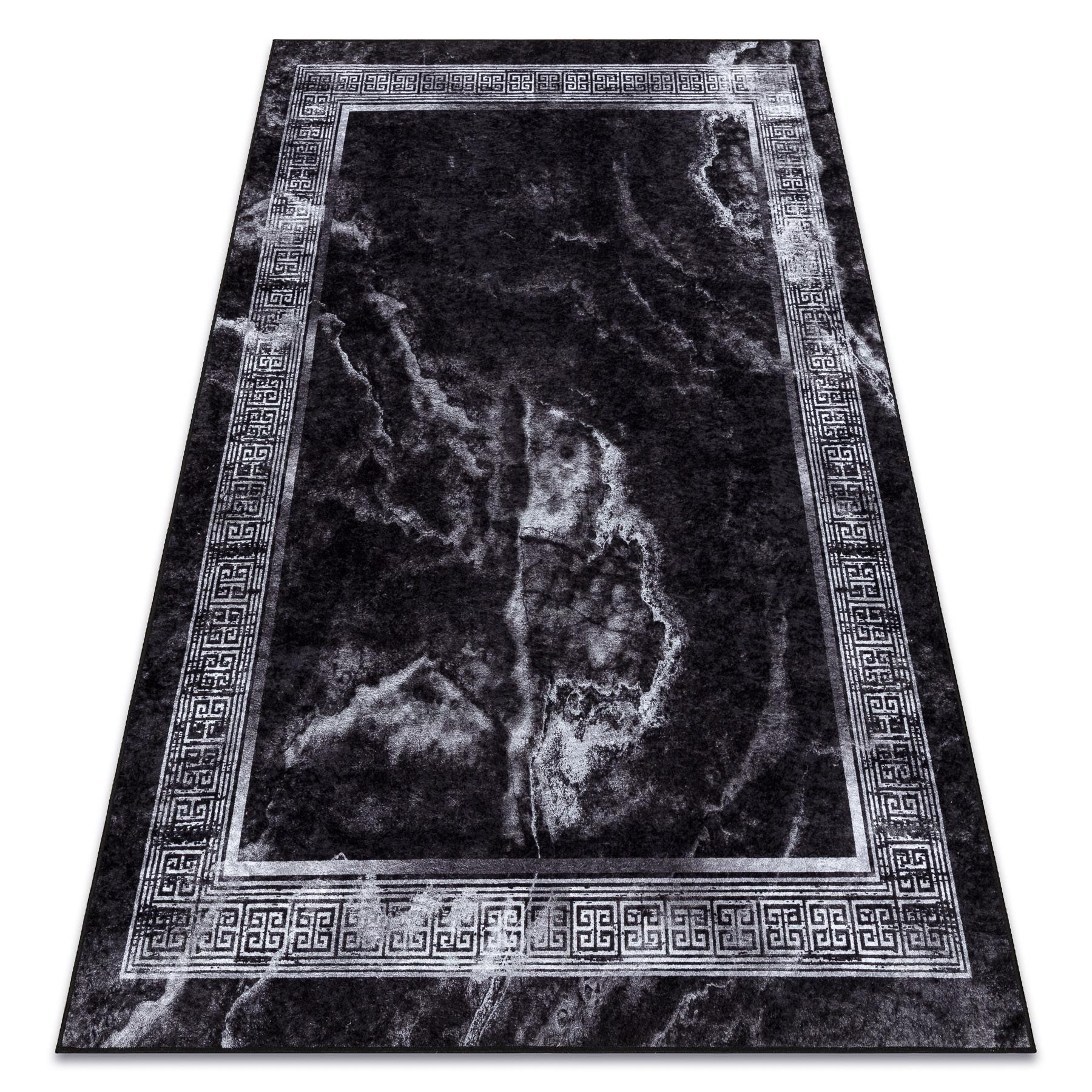 TEPPICH Miro 160/220 cm - Schwarz, Textil (160/220cm) - rugsX