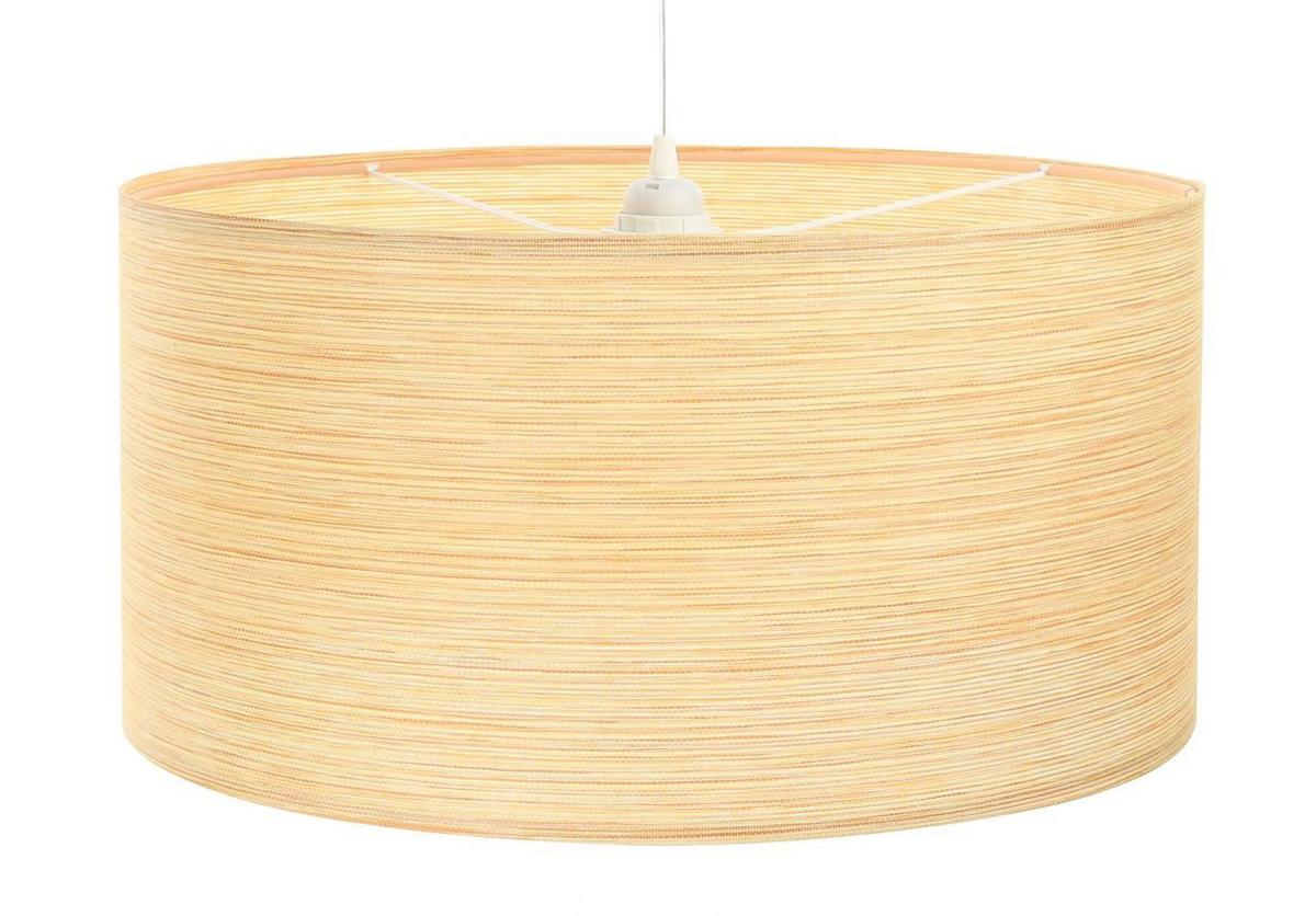 HÄNGELEUCHTE Beige 50/25 cm - Beige, Kunststoff (50/0.6/25cm) - ONZENO