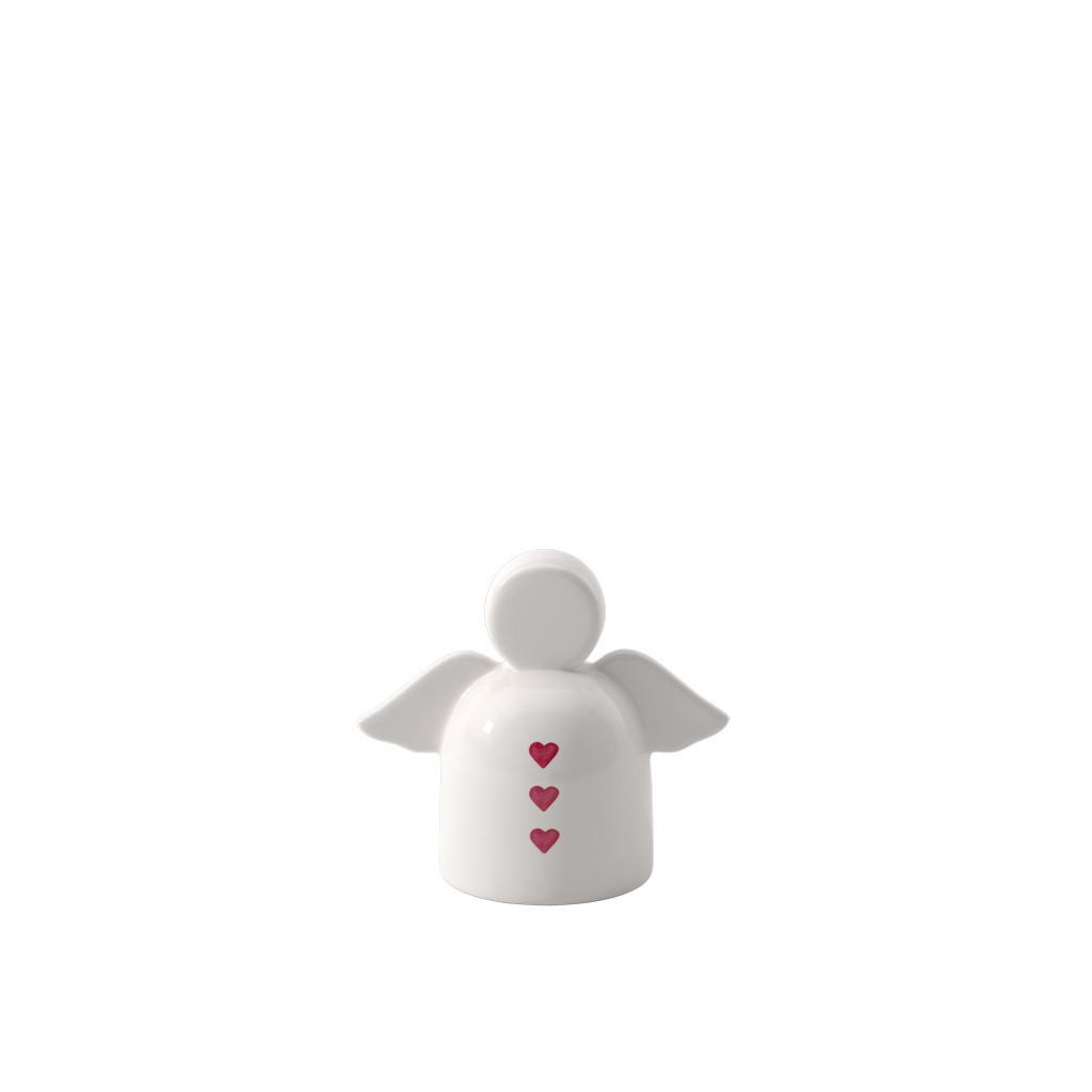SCHUTZENGEL SENDING LOVE With Love weiß 7,6 cm - Weiß, Keramik (5/7.6/8.5cm) - like.Villeroy & Boch