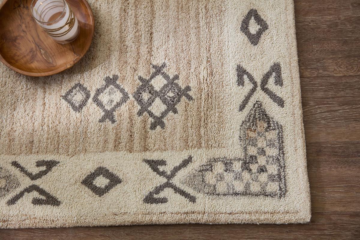 TUFTTEPPICH Royal Berber 190x290 cm - Beige, Textil (190/290cm) - THEKO