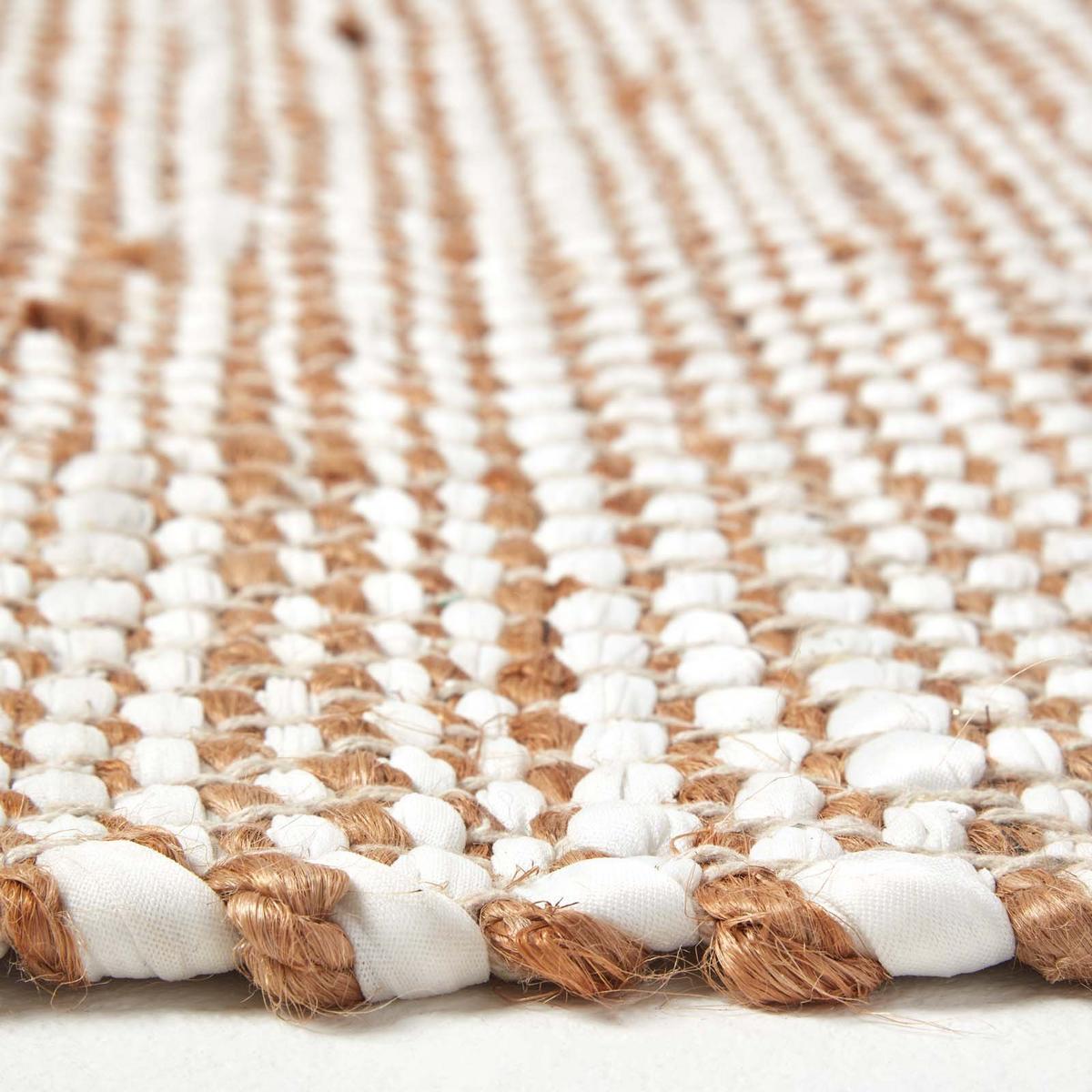 TEPPICHLÄUFER Horizon gemustert 66/200 cm - Naturfarben, Textil (66/200cm) - Homescapes