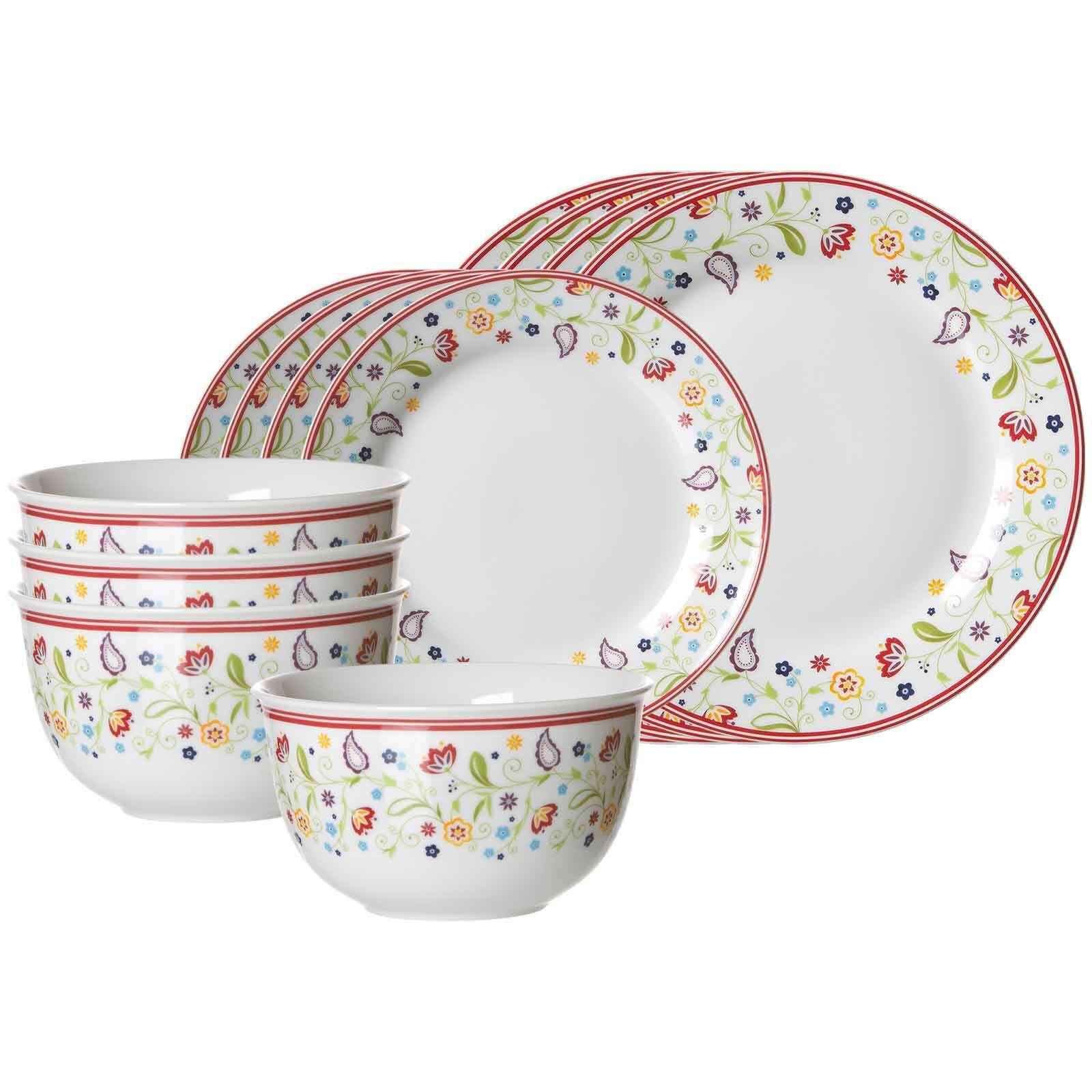 BASIC-SET Shanti bunt 12-tlg. - Multicolor, Keramik (2/2/2cm) - Ritzenhoff Breker