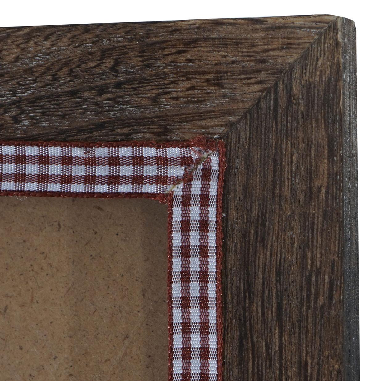 BILDERRAHMEN SHABBY-LOOK rechteckig Braun - Braun, Holz (66/46cm) - MCW