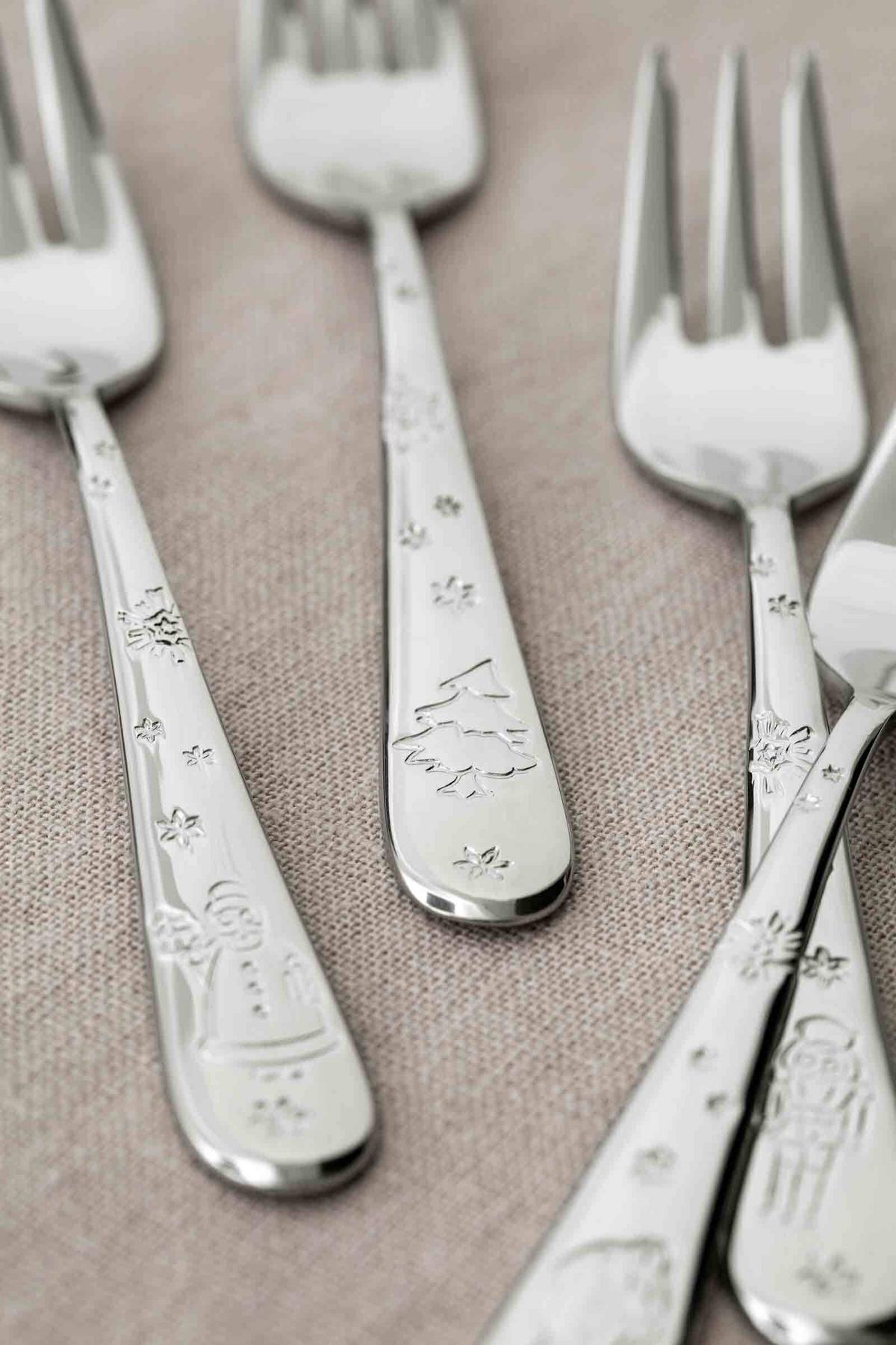 KUCHENGABEL Toy's Delight edelstahl 6er Set - Silberfarben, Metall - Villeroy & Boch