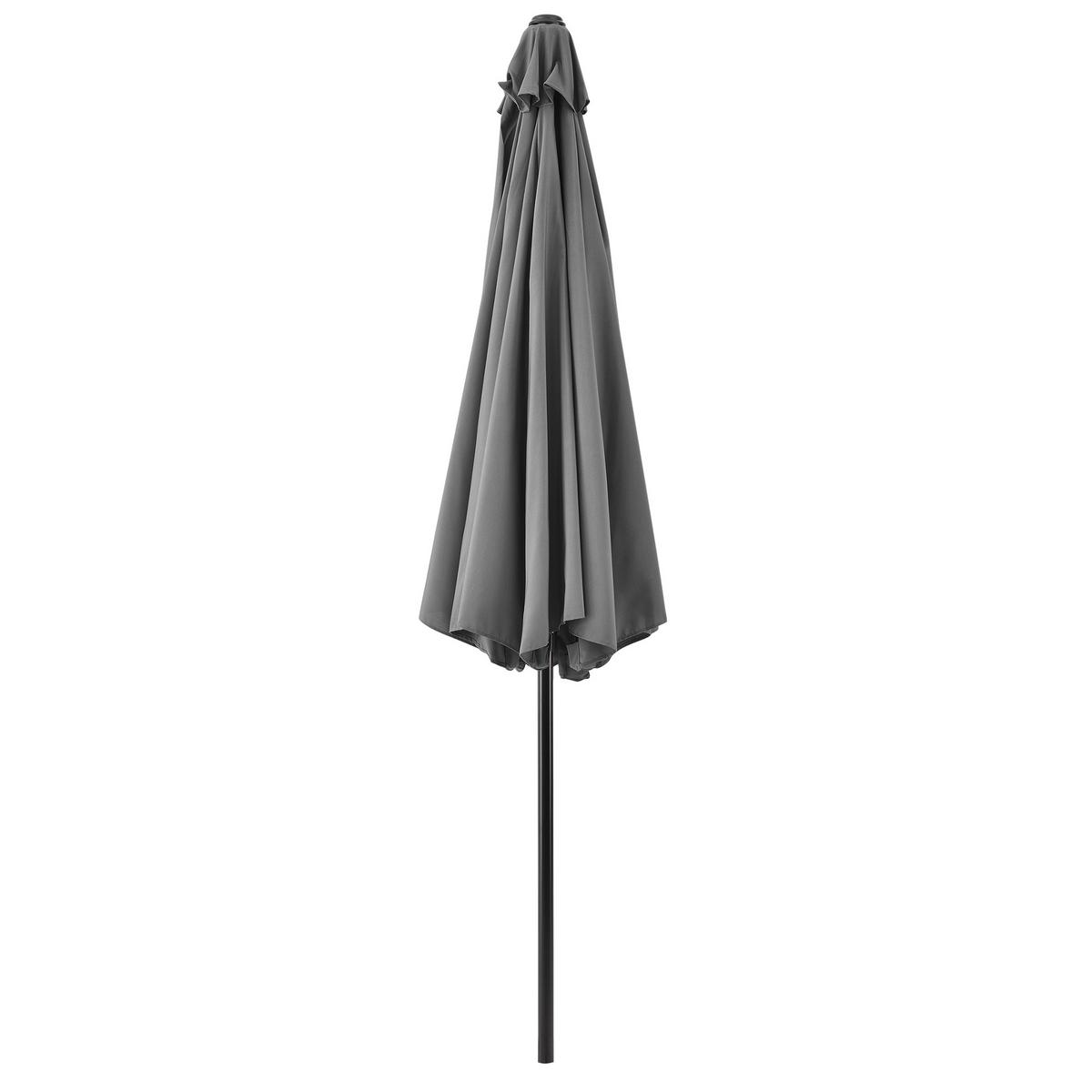 SONNENSCHIRM Budapest - Grau, Textil/Metall (300/300cm) - casa.pro