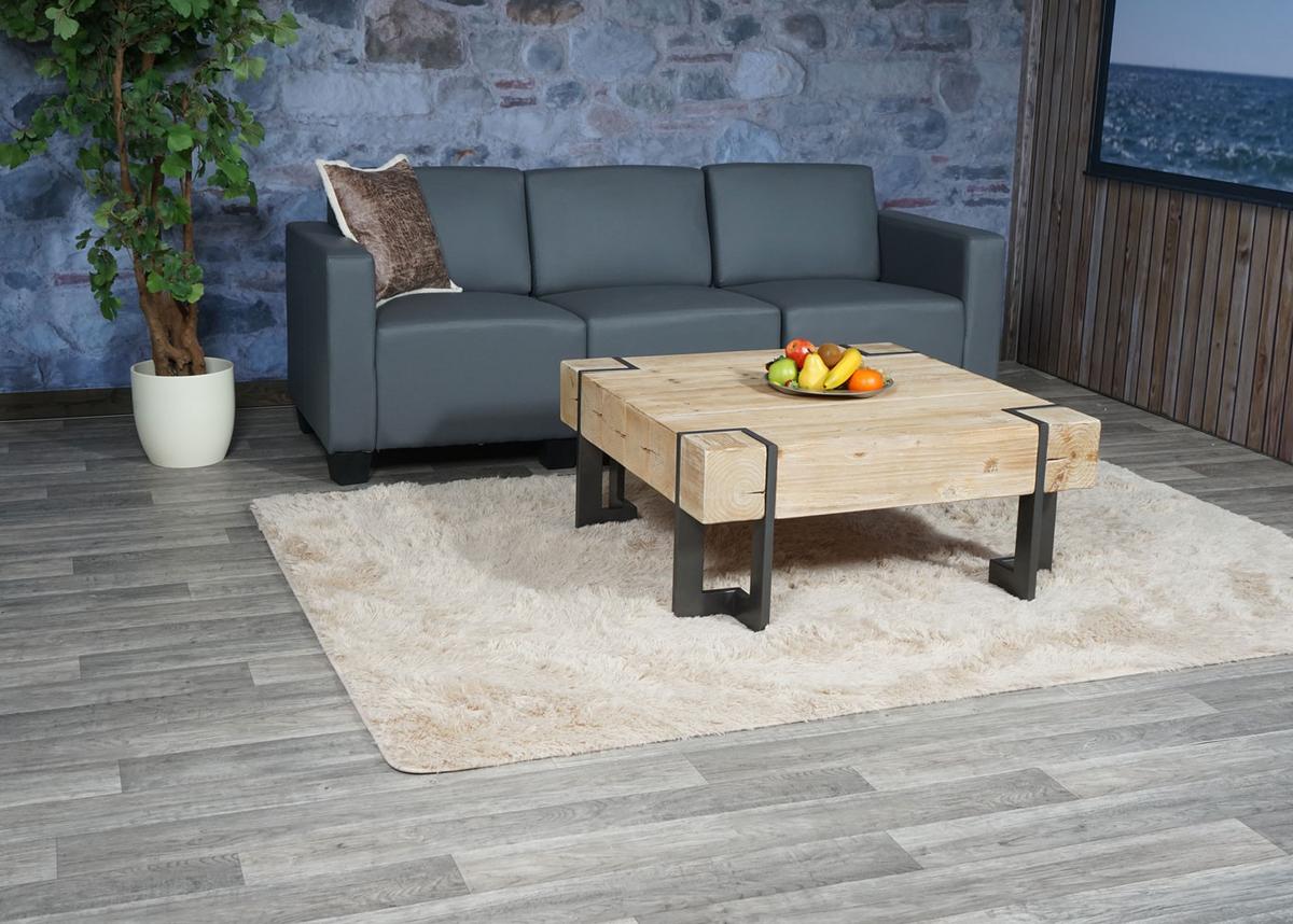 3-SITZER SOFA Grau - Dunkelgrau/Grau, Textil (193/76/72cm) - MCW