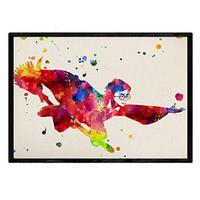 POSTER Harry Potter A3 Schwarzer Rahmen - Schwarz, Papier (29.7/5/42cm) - Nacnic