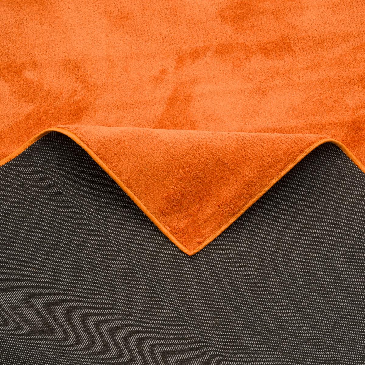 HOCHFLOR LANGFLOR TEPPICH SUPER SOFT MELIA - Orange, Textil (80/150cm) - Pergamon