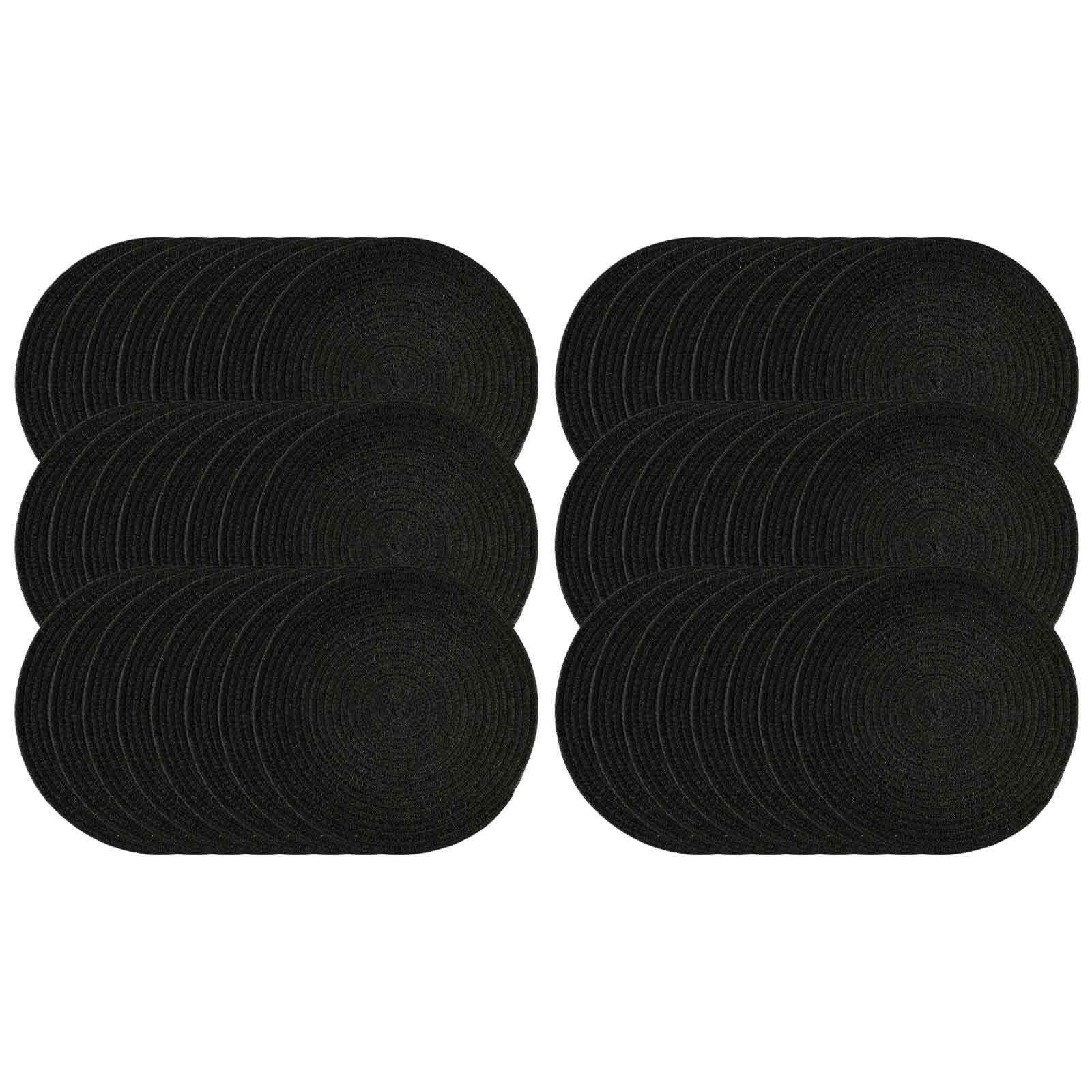 PLATZMATTEN Tavolo Dunkelgrau ø 35 cm 48er Set - Dunkelgrau, Textil (35cm) - Ritzenhoff Breker