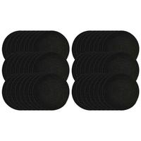 PLATZMATTEN Tavolo Dunkelgrau ø 35 cm 48er Set - Dunkelgrau, Textil (35cm) - Ritzenhoff Breker