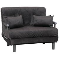SCHLAFSESSEL Anthrazit - Anthrazit, Textil (105/80/190cm) - MCW