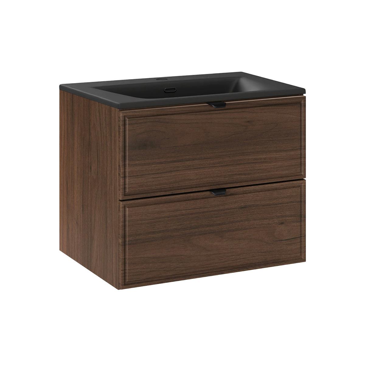 WASCHTISCH 61cm Elias Dunkles Holz - Braun, Holzwerkstoff (61/50/46cm) - Petits-meubles