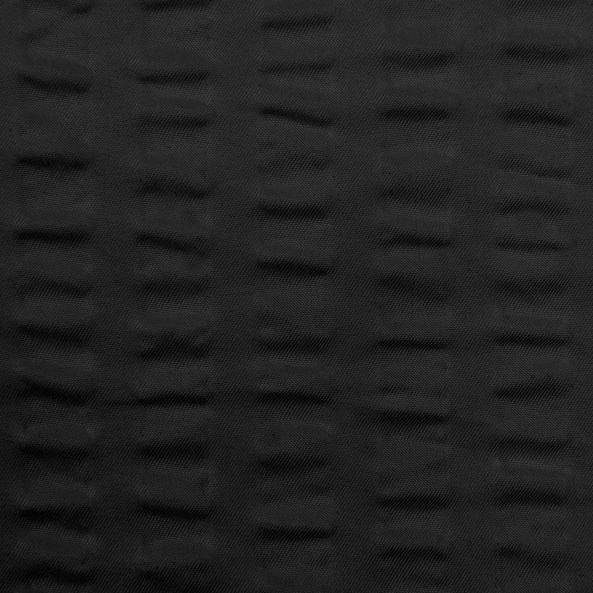 BETTBEZUG Meline 135x200cm + Kissenbezug 80x80cm Schwarz Seersucker (2tlg) - Schwarz, Textil (135/200cm) - Beautissu 