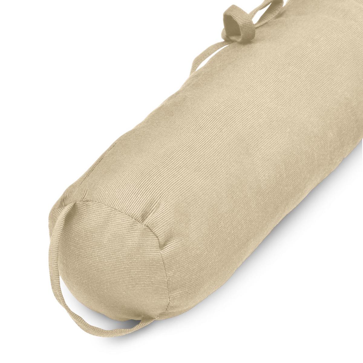 ZUGLUFTSTOPPER Viento 10x90cm Creme - Creme, Textil (10/90cm) - Beautissu 