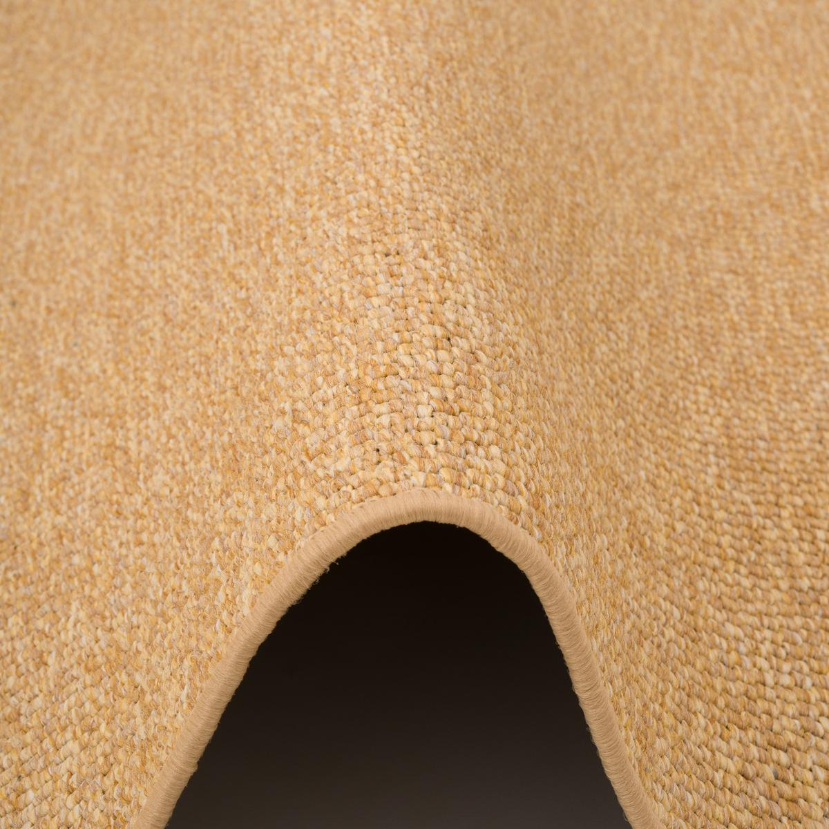 FLACHGEWEBE NATUR TEPPICH BENTZON - Nussbaumfarben, Textil (100/400cm) - Snapstyle