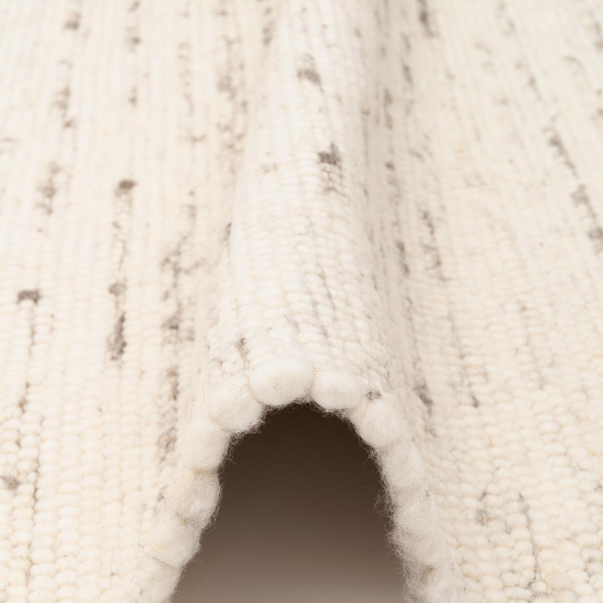 NATUR TEPPICH WOLLE ALASKA MELIERT - Grau, Textil (70/240cm) - Pergamon