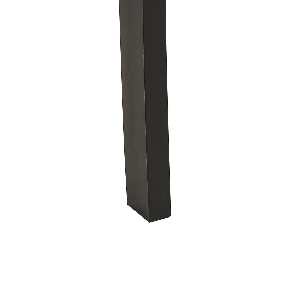 KONSOLENTISCH schwarz 2 Schubladen Klawock - Schwarz, Holzwerkstoff (35/100/75cm) - Beliani