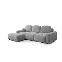 ECKSOFA Argos In Vibe - Grau, Holzwerkstoff/Textil (170/267cm) - Fun Möbel