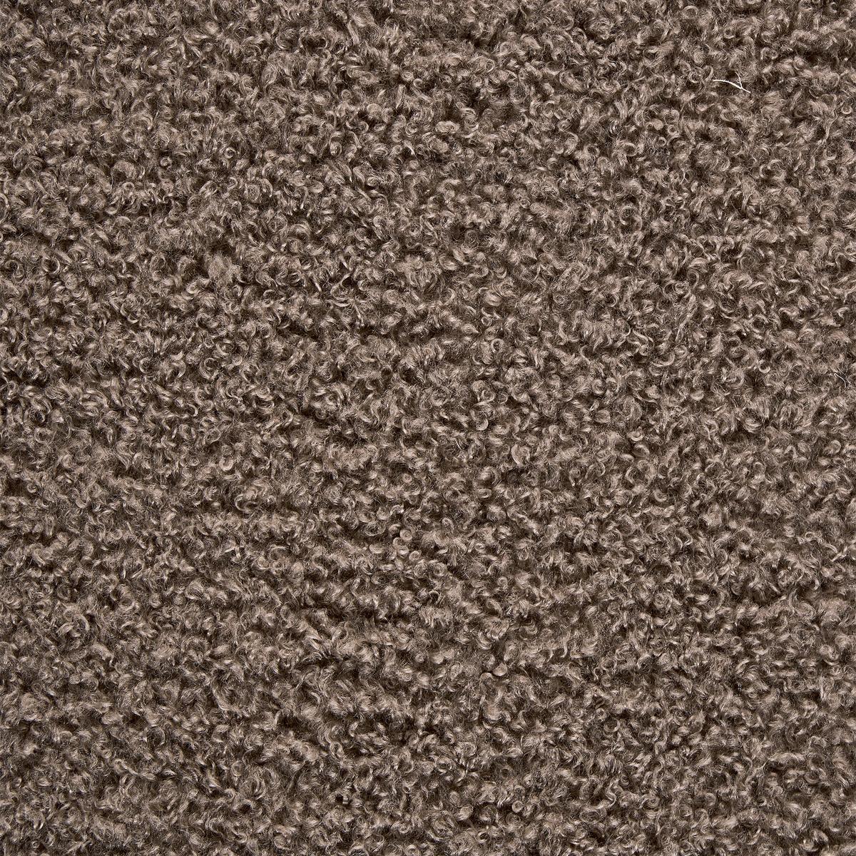 SESSEL Bouclé Taupe Day - Taupe, Textil (62/70/69cm) - Beliani