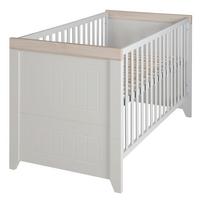 BABYBETT Helene 70 x 140 cm - Hellgrau, Holzwerkstoff (70/140cm) - Roba