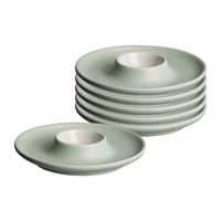 EIERTELLER Jasper mint ø 12 cm 6er Set - Mintgrün, Keramik (12/2.5/12cm) - Ritzenhoff Breker