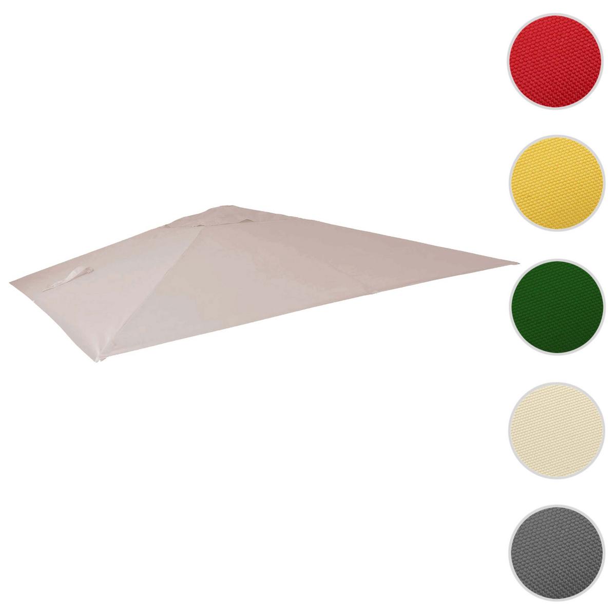 ERSATZ-BEZUG FÜR SCHIRM Ecru - Ecru, Textil (335/335cm) - MCW