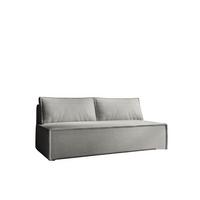 SCHLAFSOFA Amanda In Zoom - Grau, Holzwerkstoff/Textil (200/89/100cm) - Fun Möbel