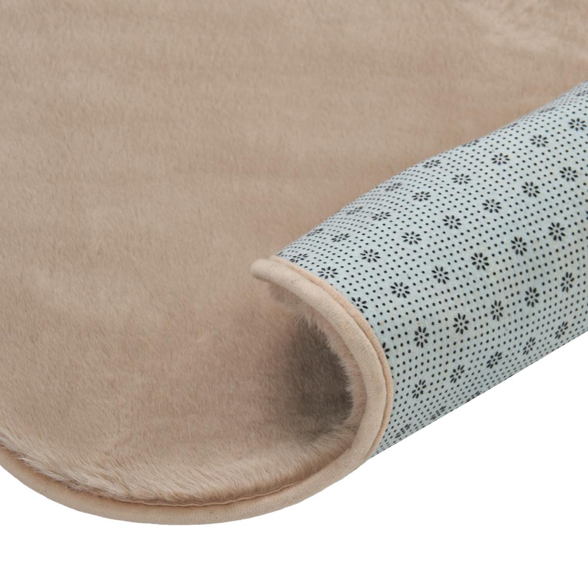 TEPPICH Beige 80/120 cm Parson - Beige, Kunststoff (120/80cm) - Beliani