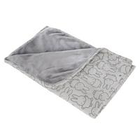 BABYDECKE 80 x 80 cm Miffy - Grau, Textil (80/80cm) - Roba