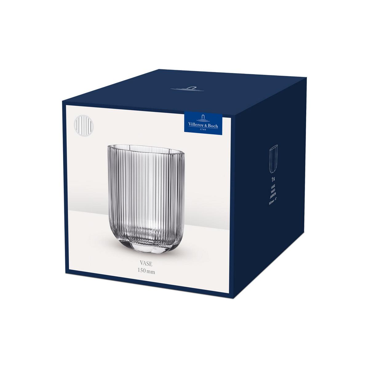 VASE Fleur transparent 15 cm - Transparent, Glas (12.5/15cm) - Villeroy & Boch