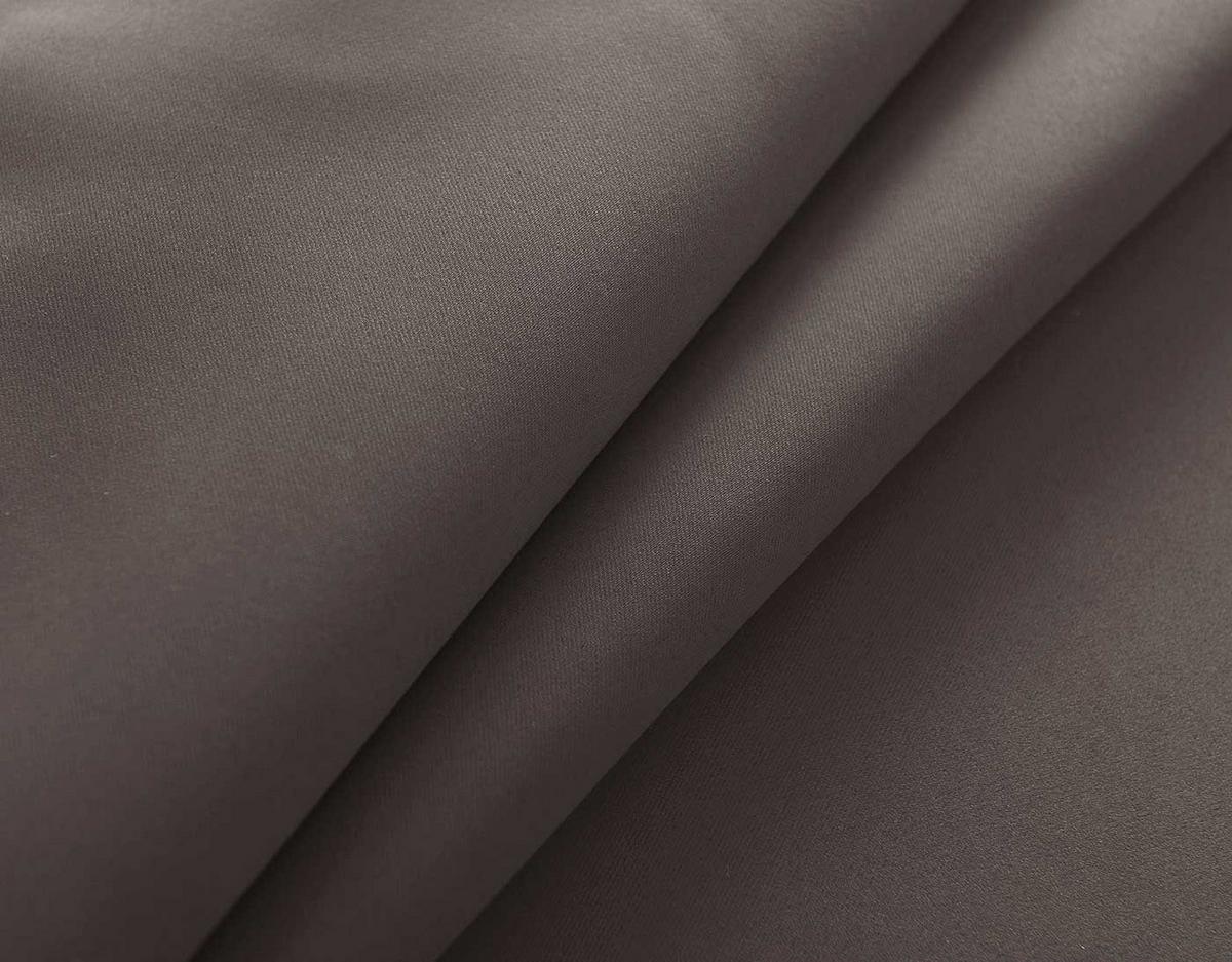 VORHANG 2ER SET NEWYORK HxB 225x140 cm Taupe - Taupe, Textil (140/225cm) - Gardinenbox