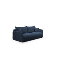 SCHLAFSOFA Calgary - Dunkelblau, Holzwerkstoff/Textil (216/86/105cm) - Fun Möbel
